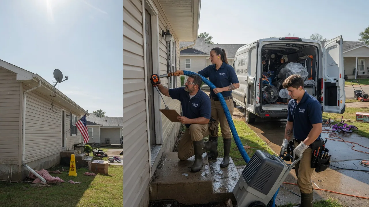 Ceiling Water Damage Restoration in Chaplin, KY near me